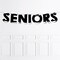Big Dot of Happiness Black and White Senior Night - High School Sports and Graduation Party Decorations - Seniors - Outdoor Letter Banner